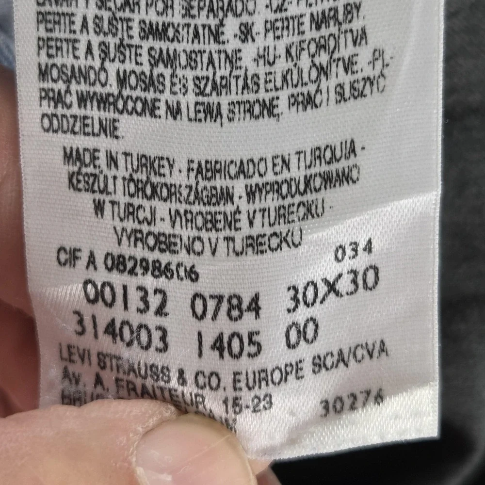 Levis 11722 important